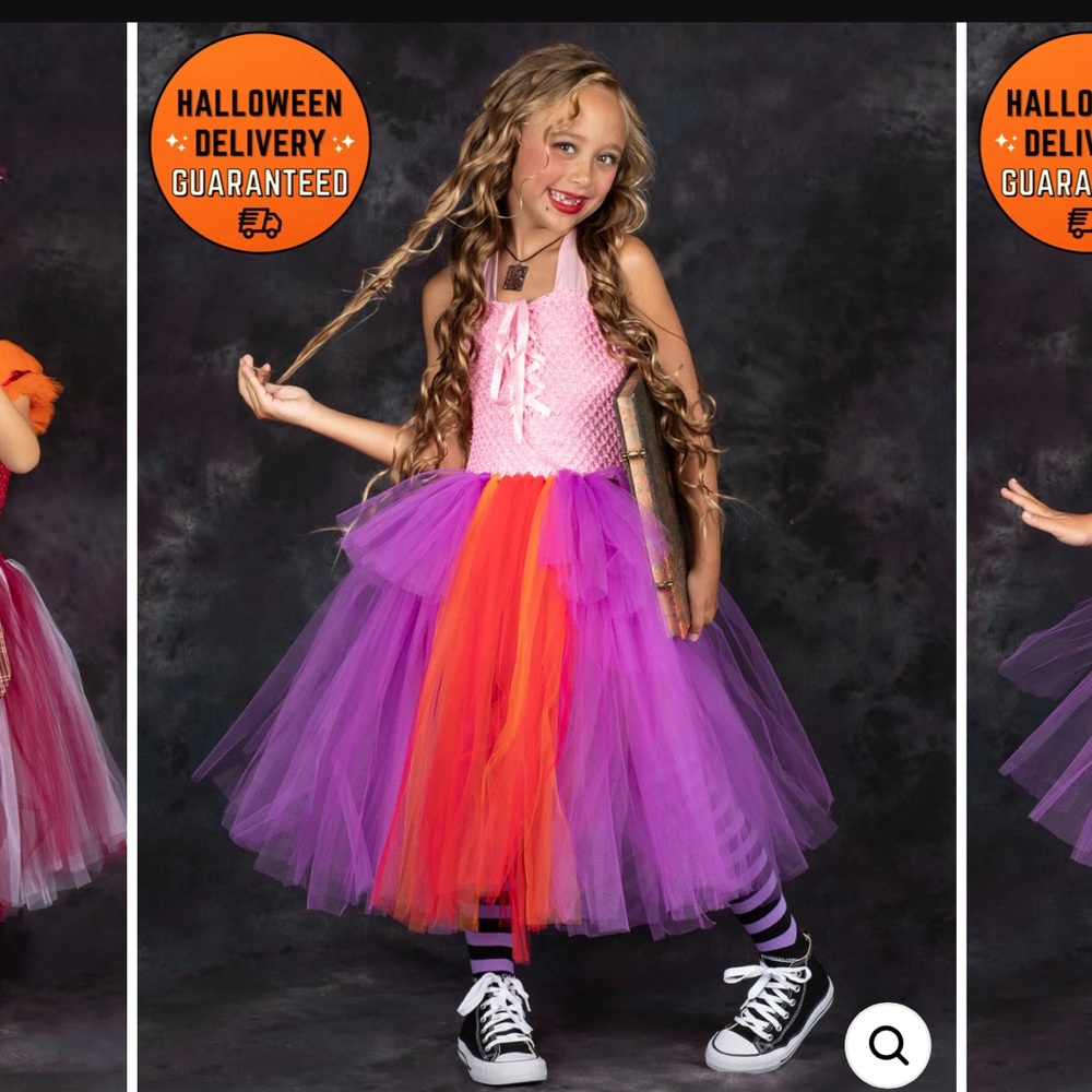 Baby Sarah witch costume *worn just for a picture*